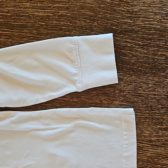 Champion Girls White Long-Sleeve Hooded T-Shirt, Size L - Picture 8 of 12